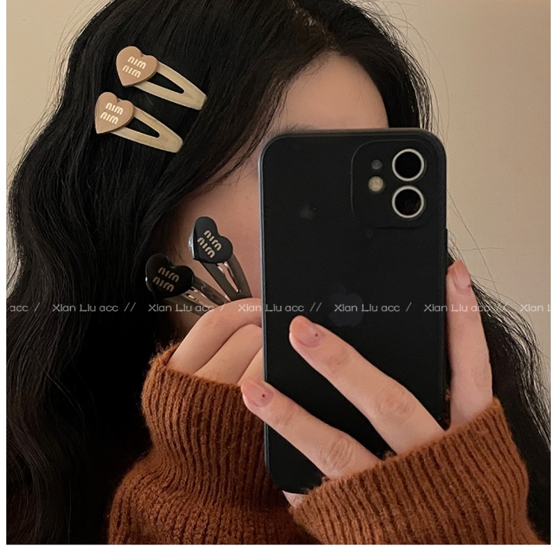 Kẹp Tóc Mái Bên Trán Phong Cách Mới 2023 Chất Lượng Cao Cho Nữ