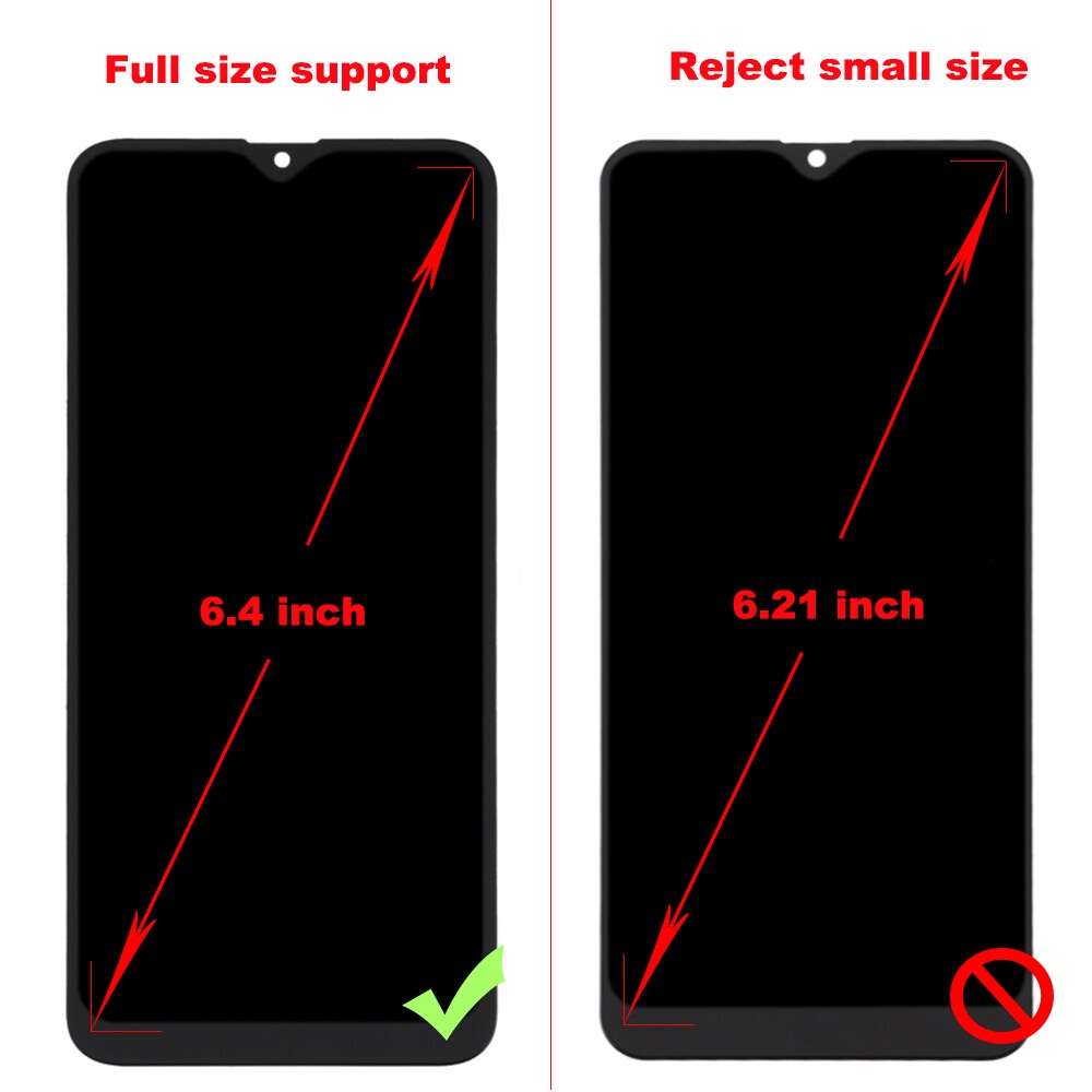 Màn Hình Lcd Kích Thước Chính Hãng Thay Thế Chuyên Dụng Cho Samsung Galaxy A20 A205 SM-A205F Samsung A20 A205F