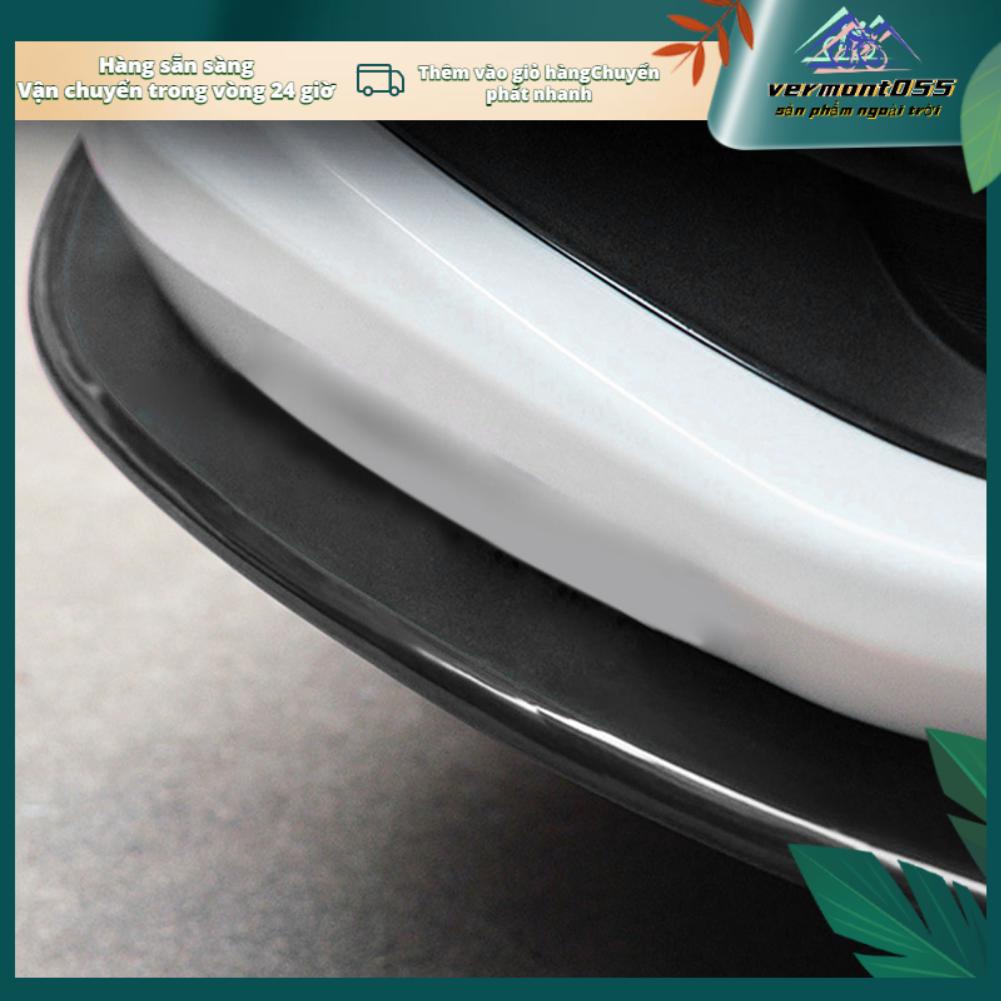 Vermont055 Cản trước Bảo vệ môi lớn có thể gập lại Sọc cao su cho xe hơi