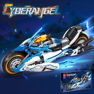 Jie-star bộ đồ chơi lắp ráp mô hình nhân vật anime 3 luật sư