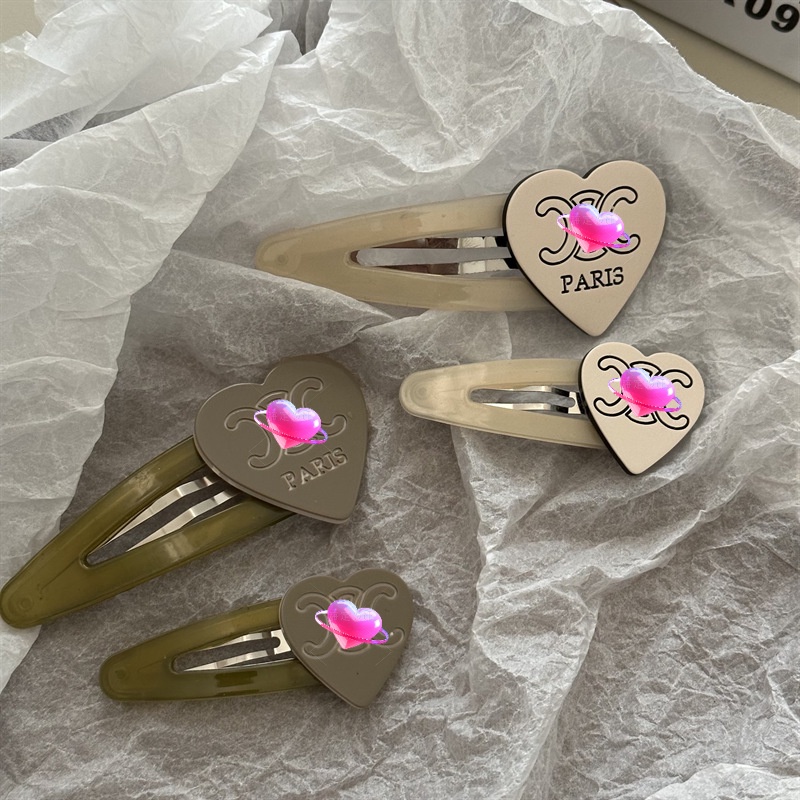 Kẹp Tóc Hình Trái Tim Phong Cách Mới Cho Nữ