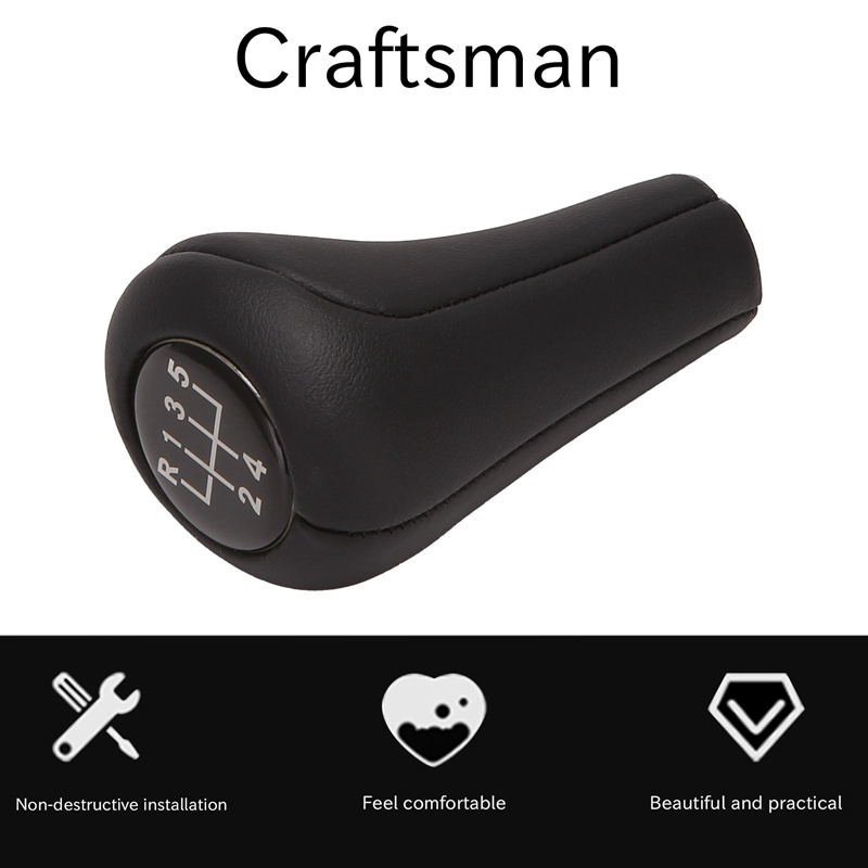 Núm Bọc Cần Gạt Số 5 Tốc Độ Cho BMW E28 E30 E32 E34 E36 E38 E39 E46 X1 X3 X5 Z1 Z3 Z4