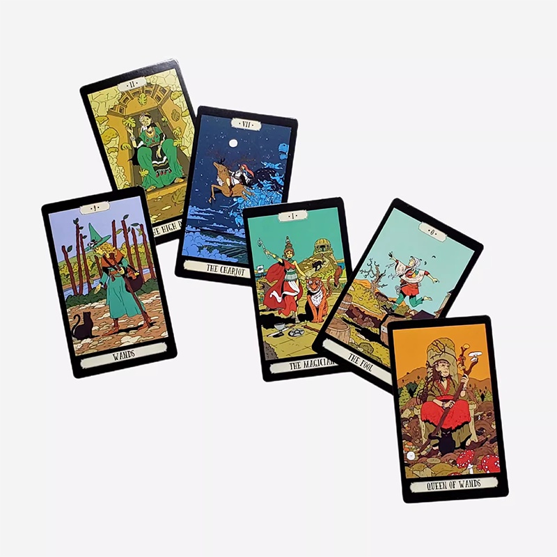 Ask The Witch Tarot Card Prophecy Fate Divination Deck  Fortune Telling Beginners Cards Tarot