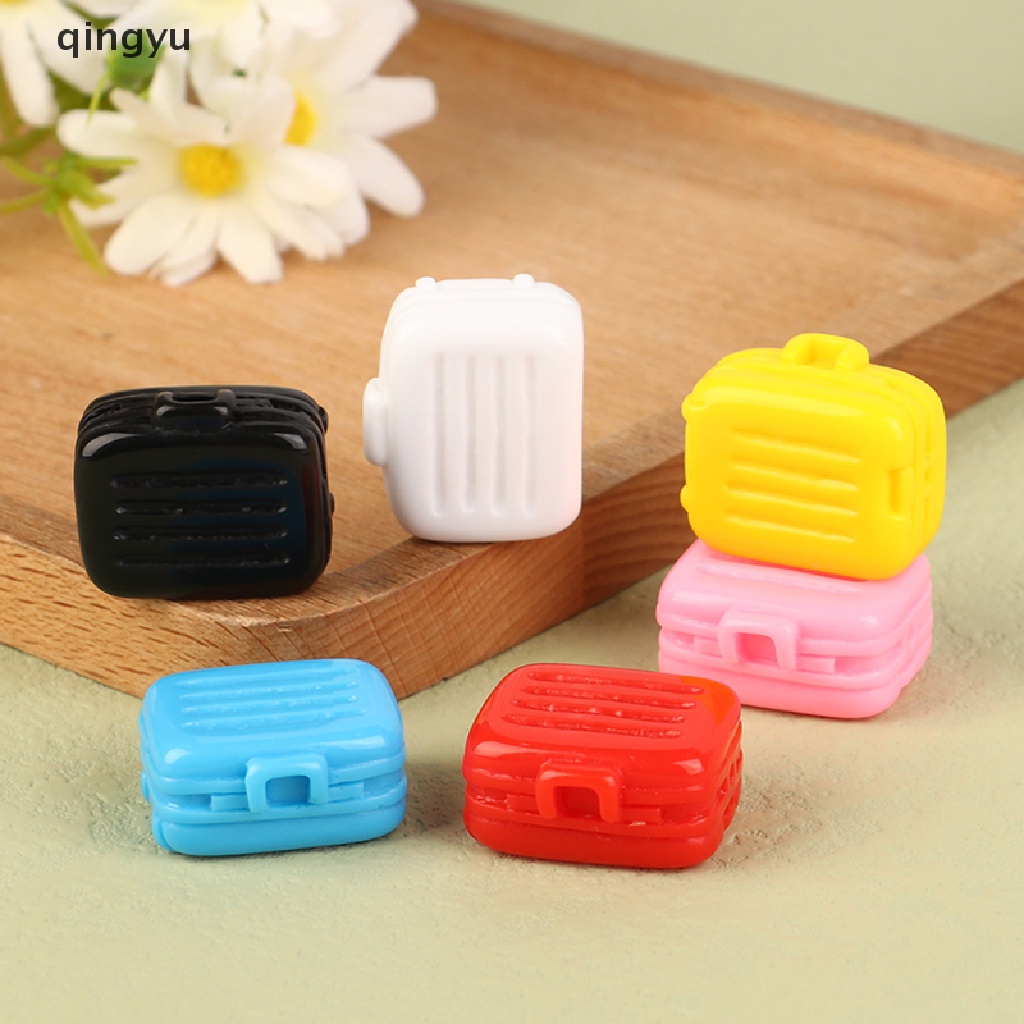 1 Mô Hình Vali Hành Lý Mini Tỉ Lệ 1: 12 Trang Trí Nhà Búp Bê