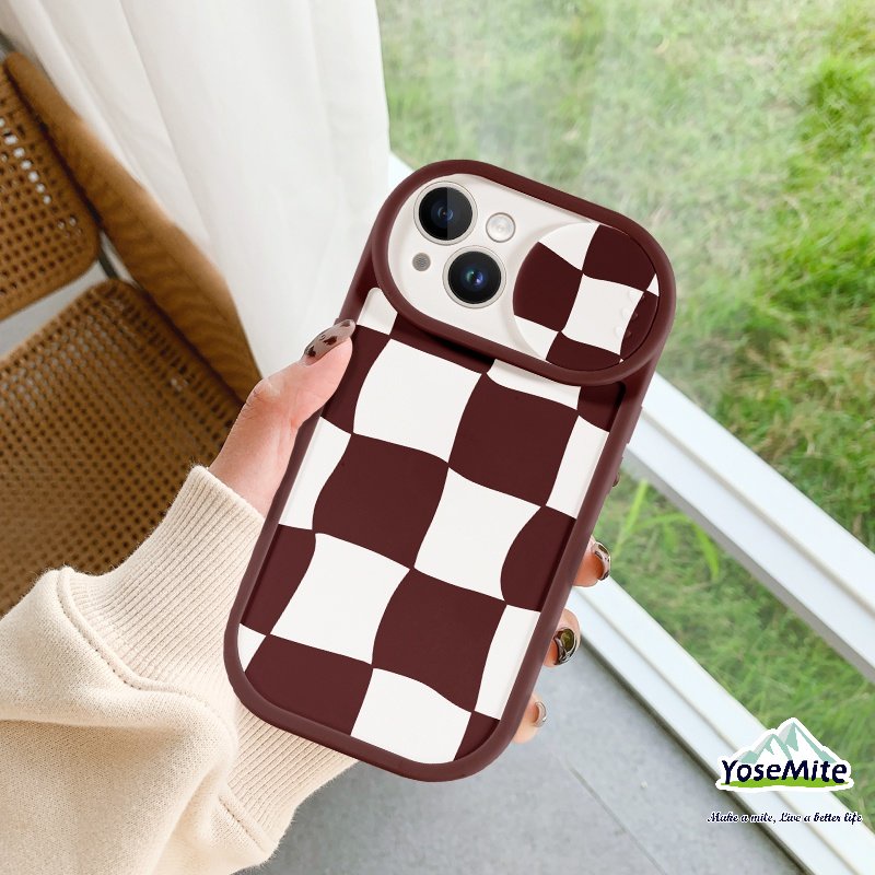 ốp lưng trượt tròn couple iPhone 14 XR 13 11 12 Pro Max 8 7 6 6S Plus X Xs Max Se 2020 13 12 11 Điện Thoại Case