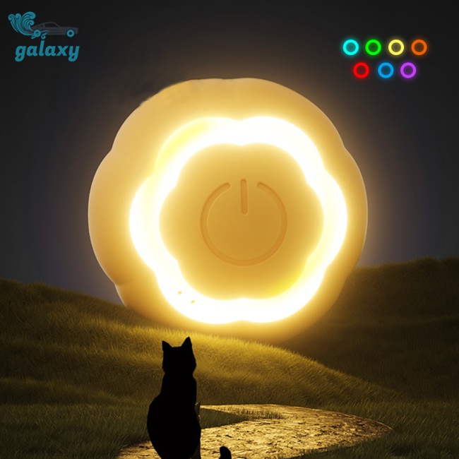 Bóng Lăn Tương Tác Thông Minh Có Đèn Cho Mèo Hình galaxy