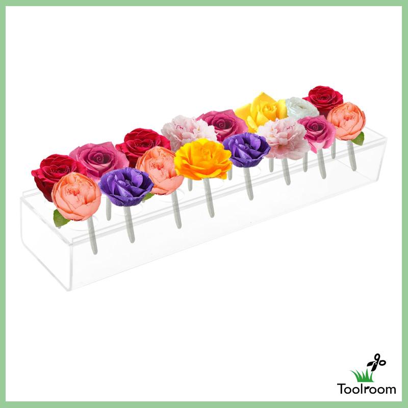 Lọ Hoa Bằng Acrylic Kèm Giá Đỡ Bình Nước Để Bàn Trang Trí Tiệc Cưới / Kỷ Niệm