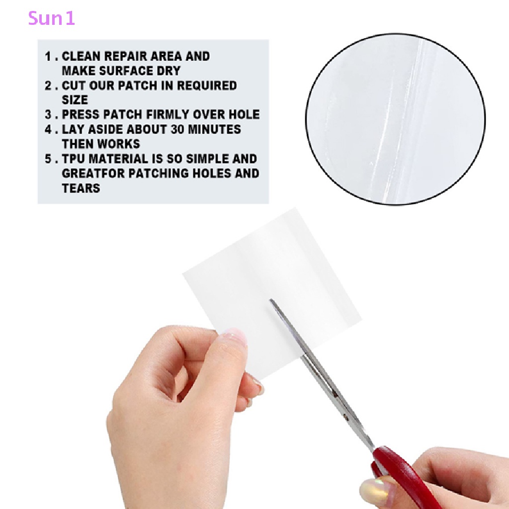 Bộ 30 Miếng Dán Tròn Bằng PVC Trong Suốt Dùng Sửa Chữa Đồ Dùng Gia Dụng Sun1 &gt; &gt;