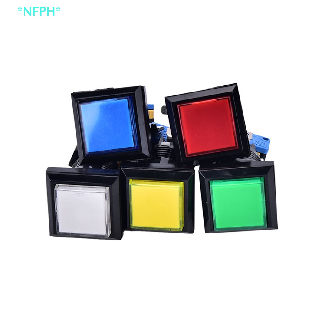Nút Nhấn 33mm Có Đèn LED Cho Máy Chơi game Mới