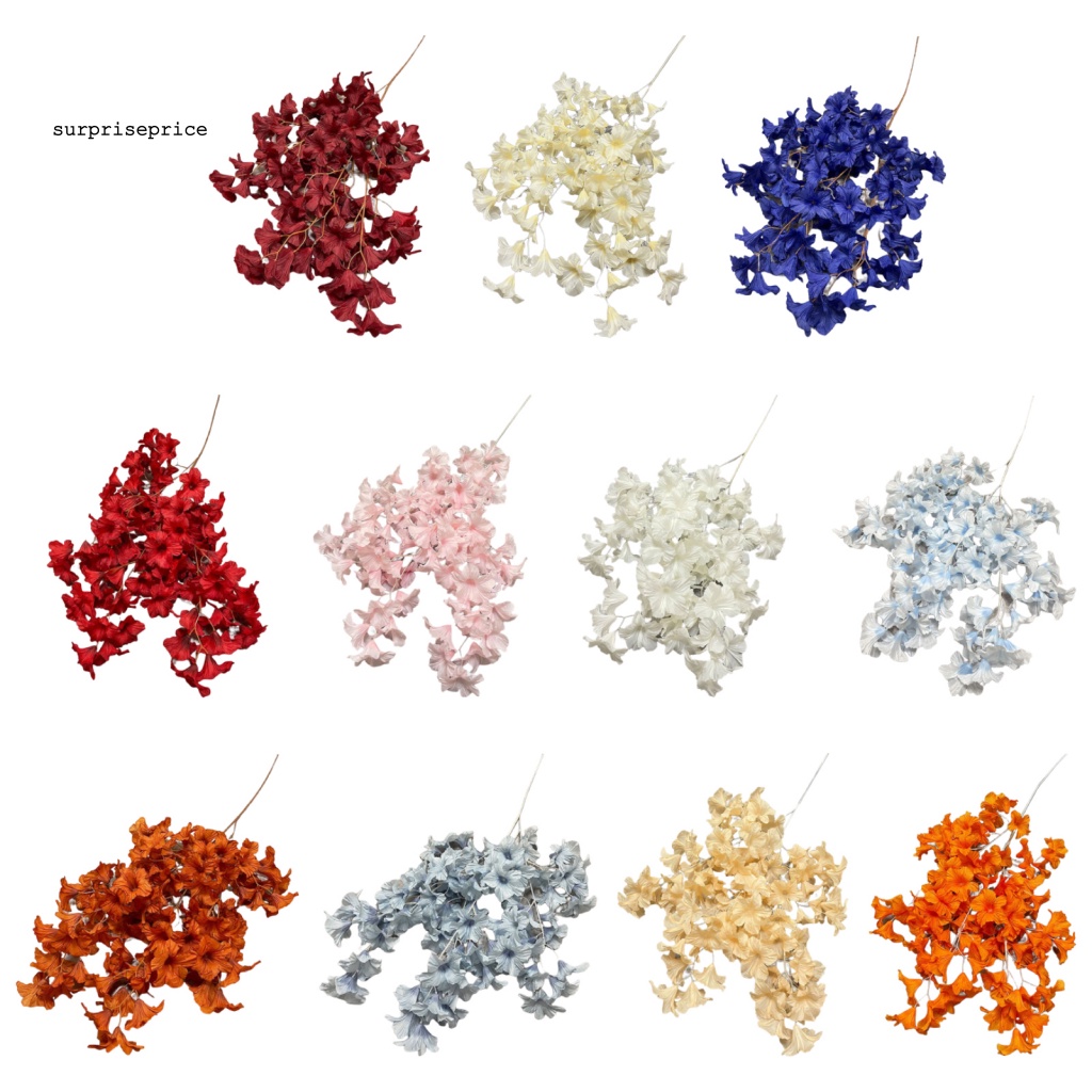 Chậu Cây Nhân Tạo Ba Cánh Trọng Lượng Nhẹ Không Bị Đứt Dùng Trang Trí Nhà Cửa / SPA