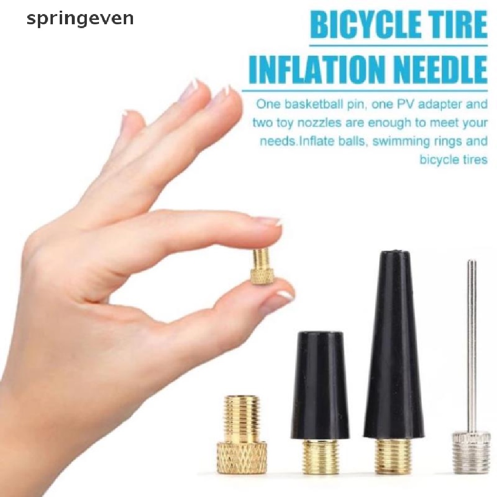 Bộ 4 Dụng Cụ Chuyển Đổi Vòi Bóng Đá / Bơm Lốp Xe Đạp
