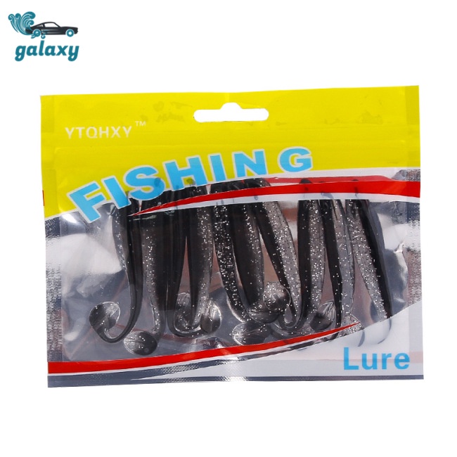 Galaxy Bộ 10 Mồi Câu Cá Hình Chữ T 5.5cm / 1.6g