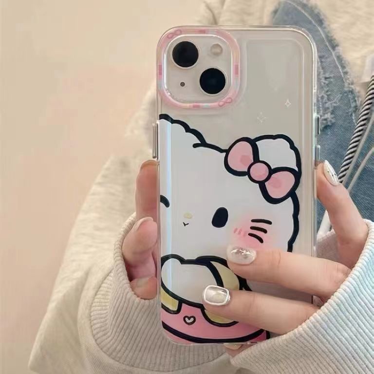 ✅Ốp Điện Thoại Mềm Chống Sốc In Hình Mèo Kitty Cho Apple / xr XS1113 8piPhone14 8BUW