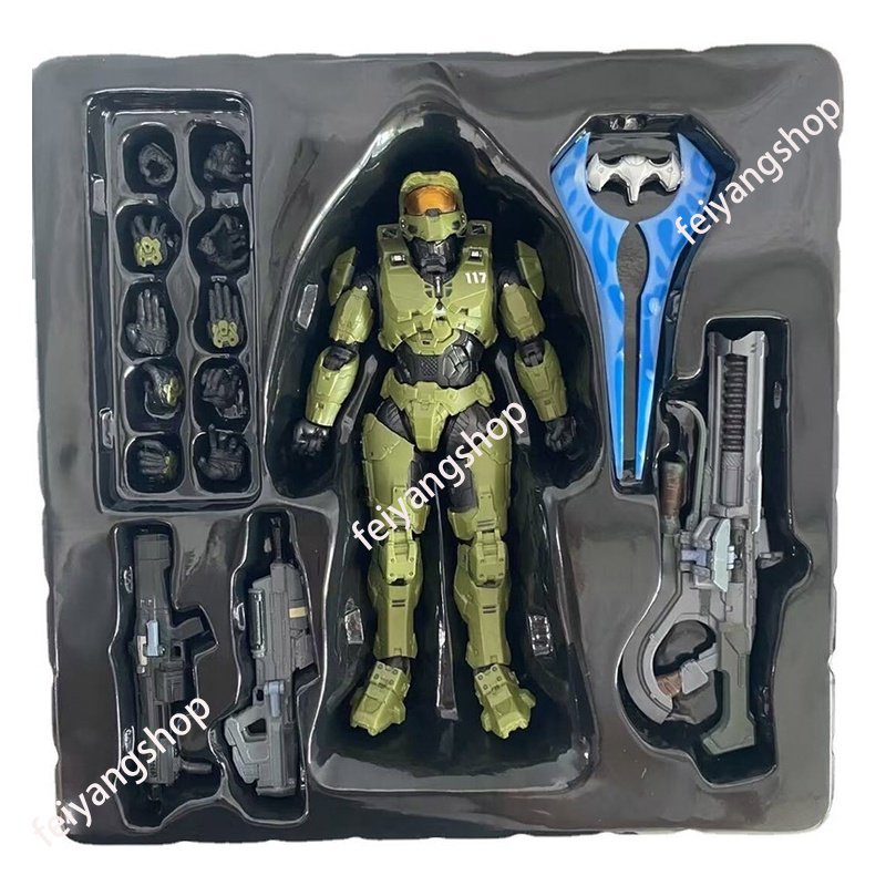 Mô Hình Nhân Vật Master Chief John117 Halo Infinite 5 Guardians Tỉ Lệ 1 / 12