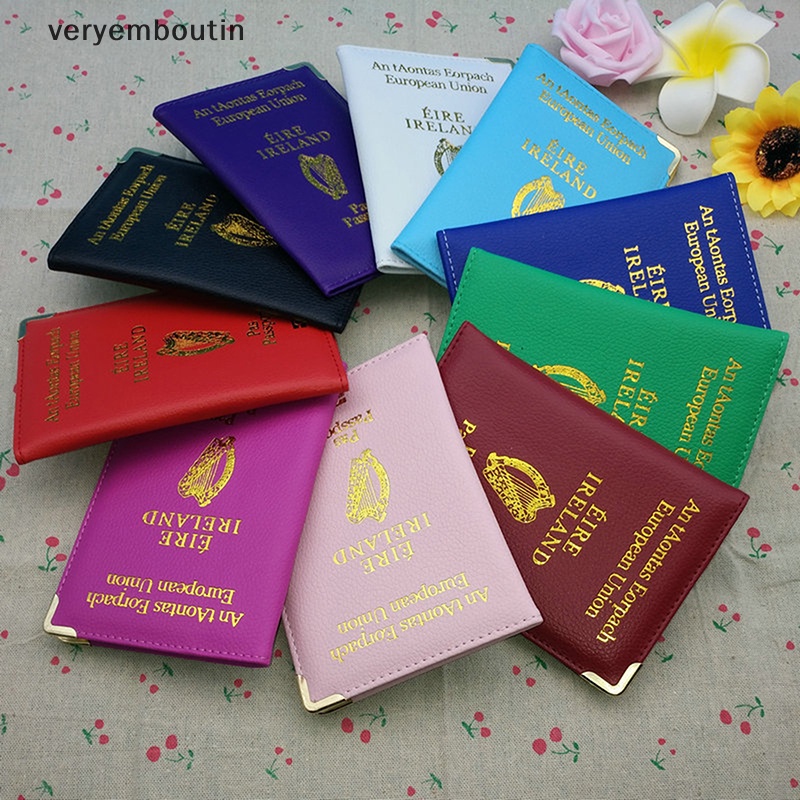 Vỏ Bọc Hộ Chiếu Có Ngăn Đựng Thẻ ID Dành Cho Nam Nữ