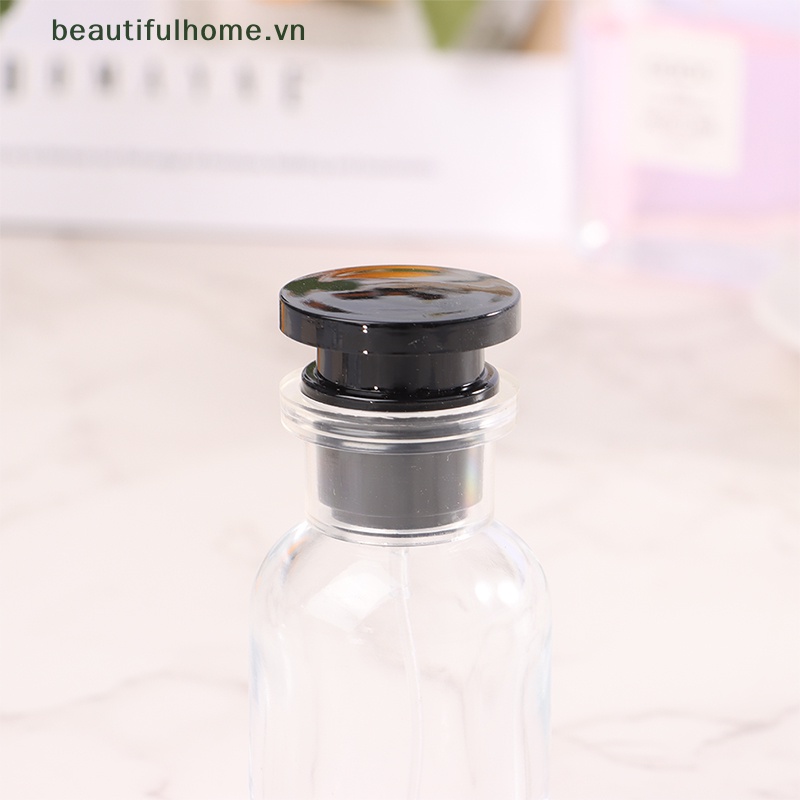 1 Lọ Thủy Tinh Rỗng Trong Suốt Dung Tích 30ml Dùng Khi Đi Du Lịch