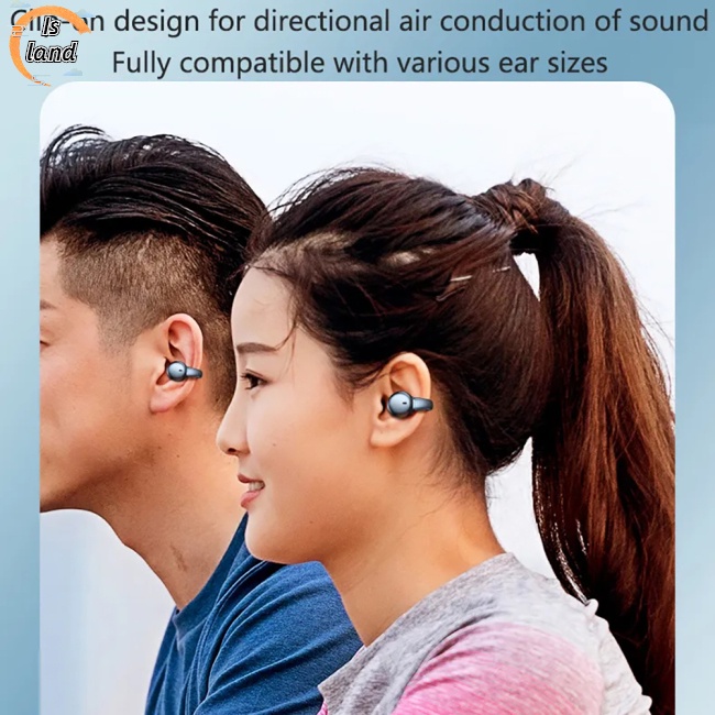 [IS] Tai nghe không dây Dạng Kẹp Truyền Âm Qua Xương Hi-fi Phong Cách Thể Thao