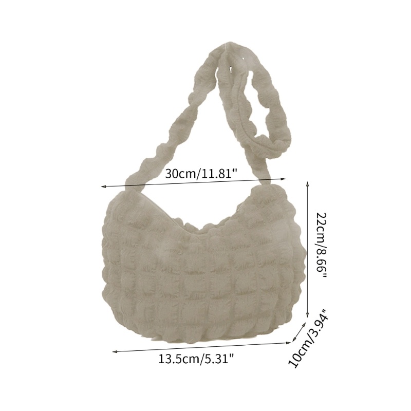 Túi Đeo Vai Bằng Nylon Chần Bông Nhẹ Dành Cho Nữ