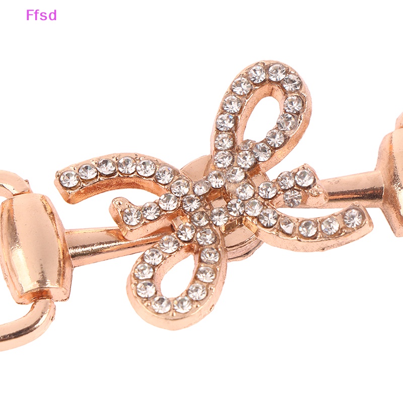 1 Cặp Kẹp Đính Đá Trang Trí Giày Cao Gót Cho Cô Dâu