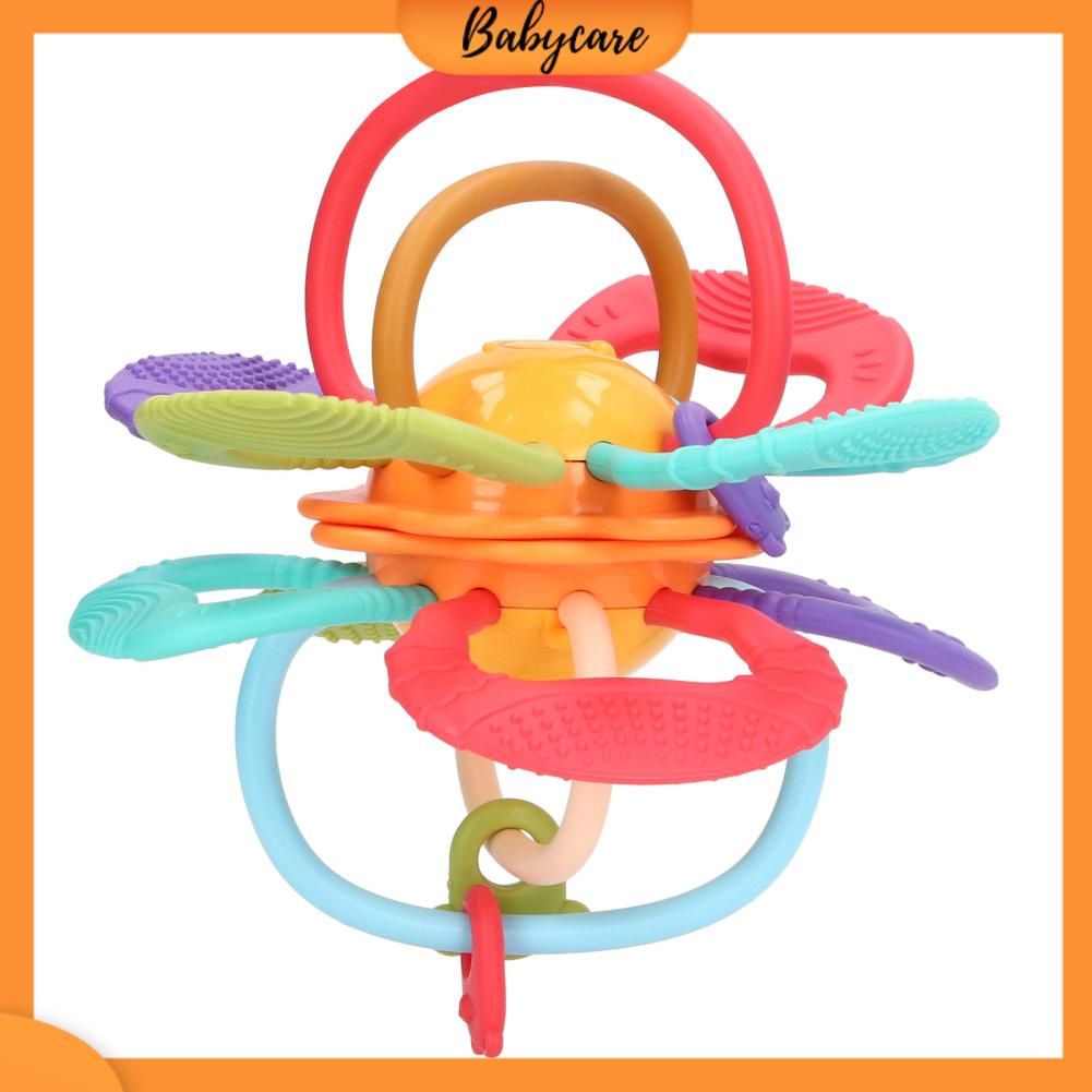 Babycare Có hàng sẵn Bé Mọc Răng Đồ Chơi Trẻ Em Sơ Sinh Tay Bắt Bóng Giáo Dục Sớm Làm Dịu Giác Quan