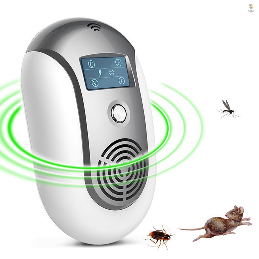 Thiết Bị Đuổi Chuột / Gián / Côn Trùng Bằng Sóng Siêu Âm Tiện Dụng