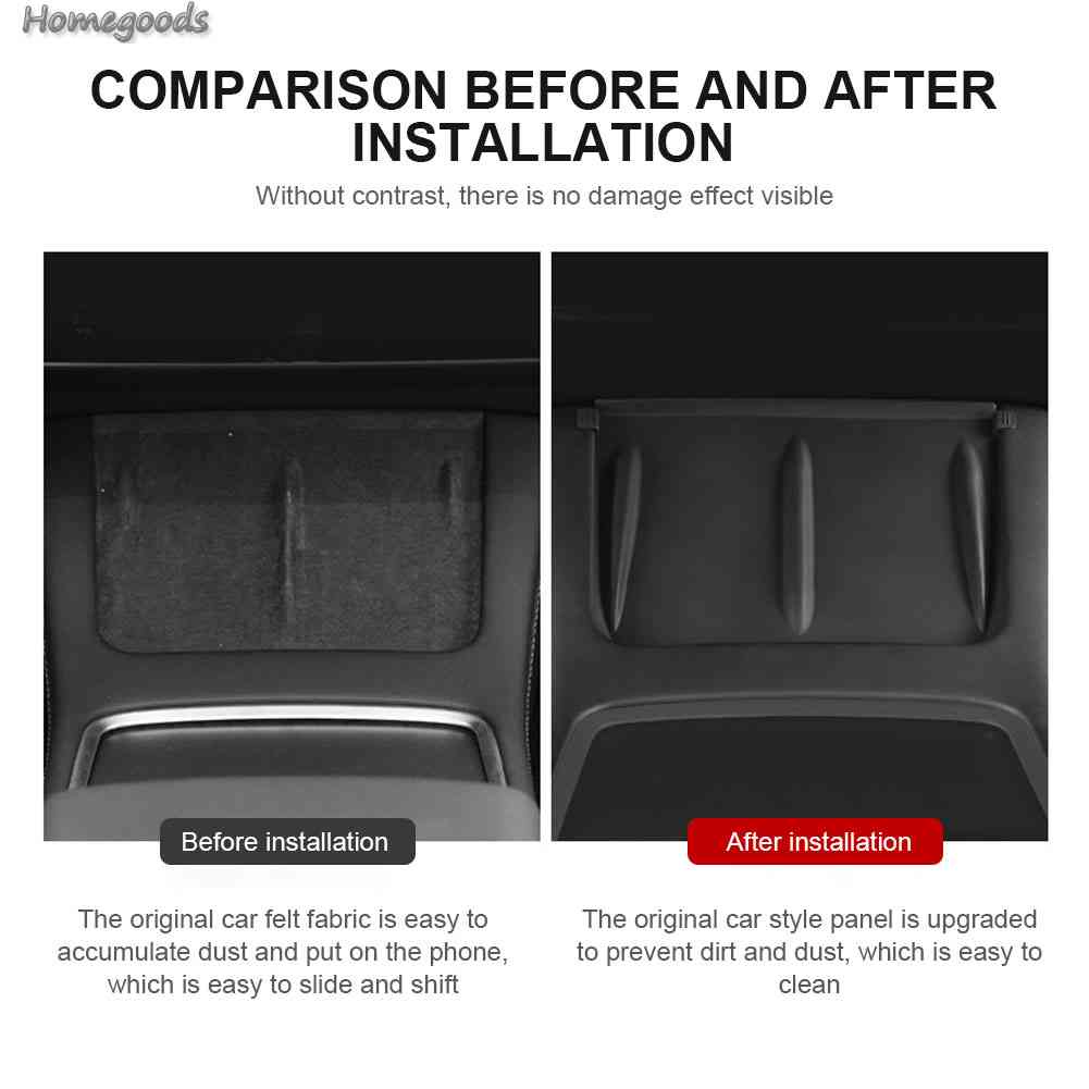 Đệm Đỡ Điện Thoại Bằng Silicon Chống Trượt Cho Tesla Model 3 / Y 2023