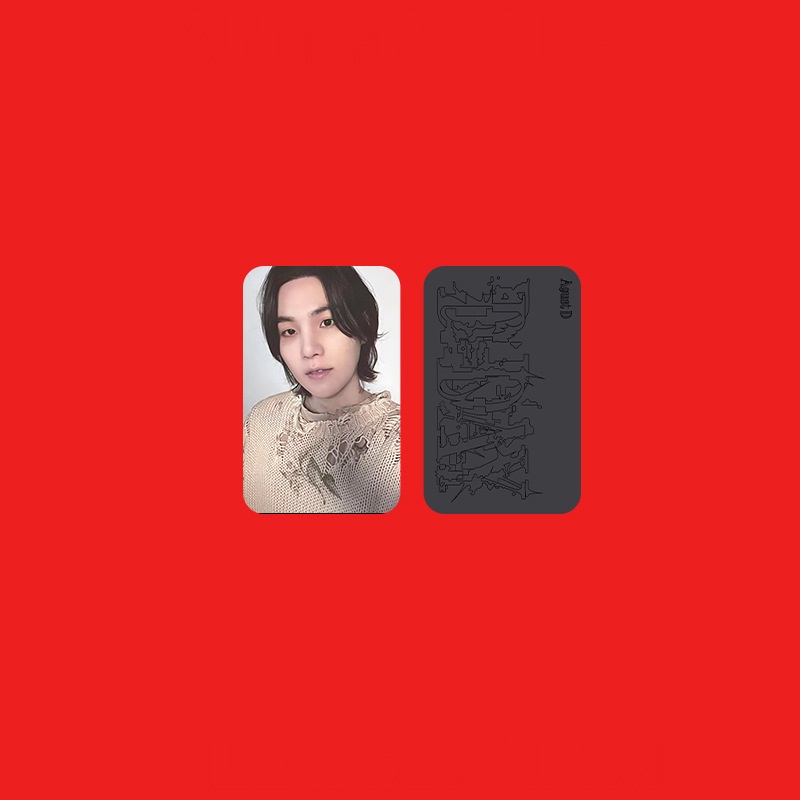 Bộ Sưu Tập Ảnh LOMO CARD Ngẫu Nhiên Hình Nhóm Nhạc BTS SUGA Thẻ