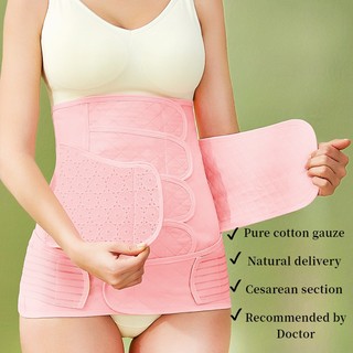 Đai Nịt Bụng Vải Gạc Thoáng Khí Cho Phụ Nữ Mang Thai