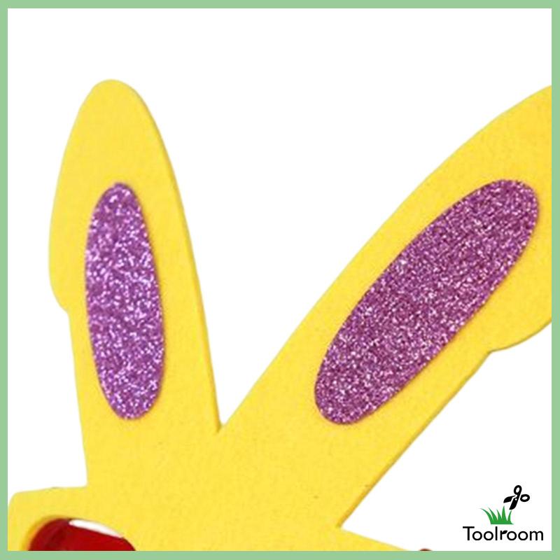 Mắt Kính Thỏ Phục Sinh Nhồi Bông Trang Trí Tiệc