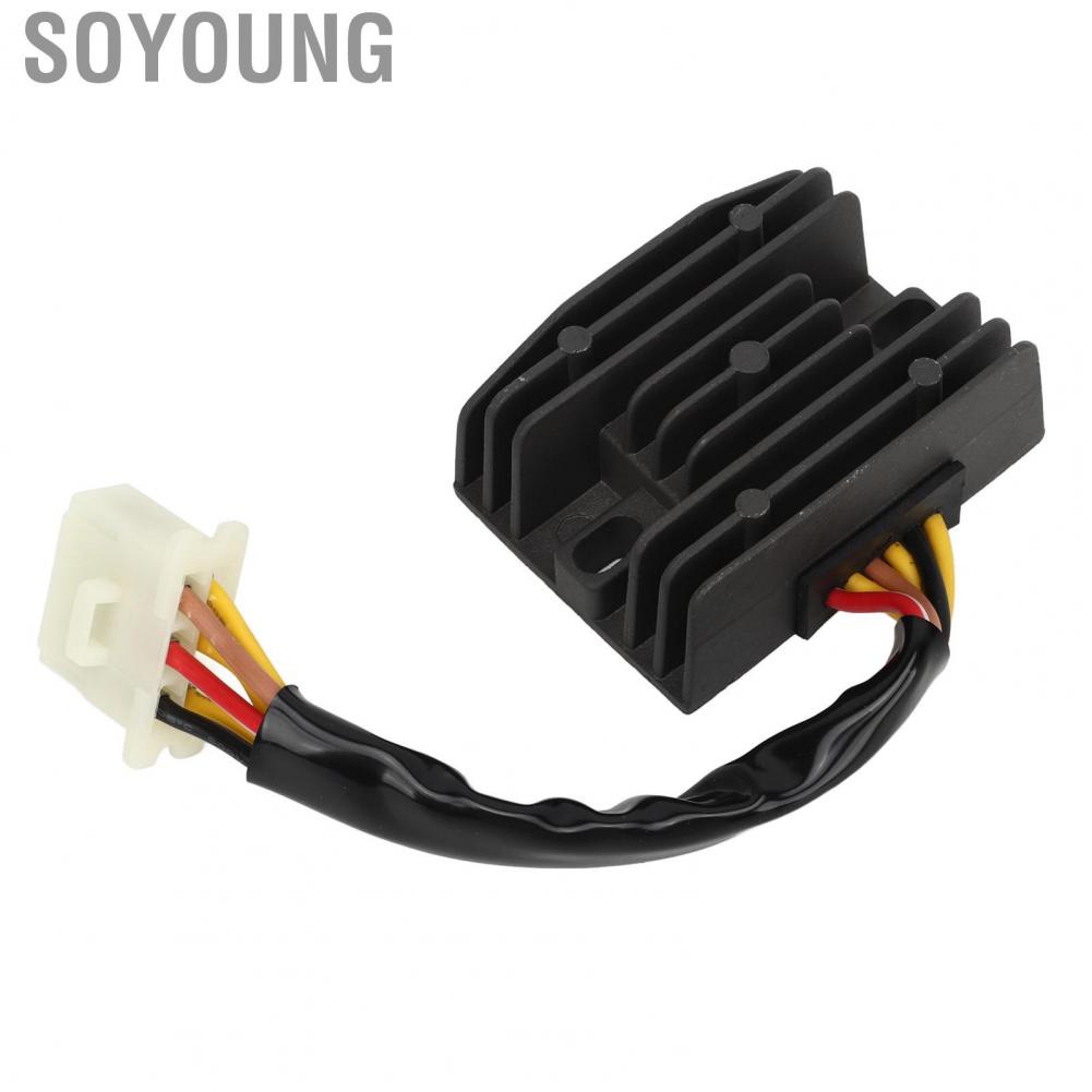 Soyoung Voltage   12V Easy To Install Overcharging Proof Voltage Rectifier Overtemperature Protection  for Motorbike