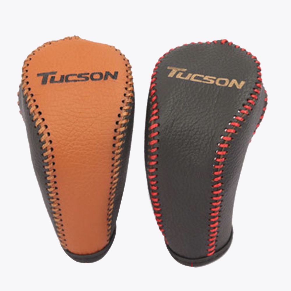 Vỏ Bọc Cần Số Xe Hơi Bằng Da Thật Cho Hyundai Tucson 2015 2016 2017 2018