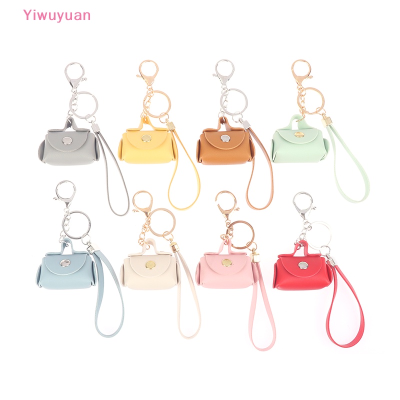 < Yiwuyuan > Ví Da Mềm Đựng Tiền Xu / Chìa Khóa Nhà Thủ Công Dễ Thương Mới Cho Nữ