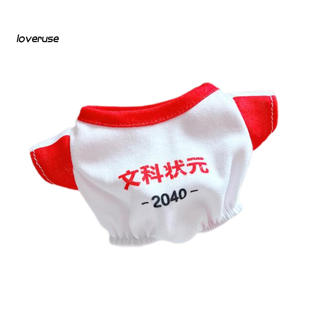 Áo Liền Quần Cotton 20cm Dễ Thương Cho Búp Bê
