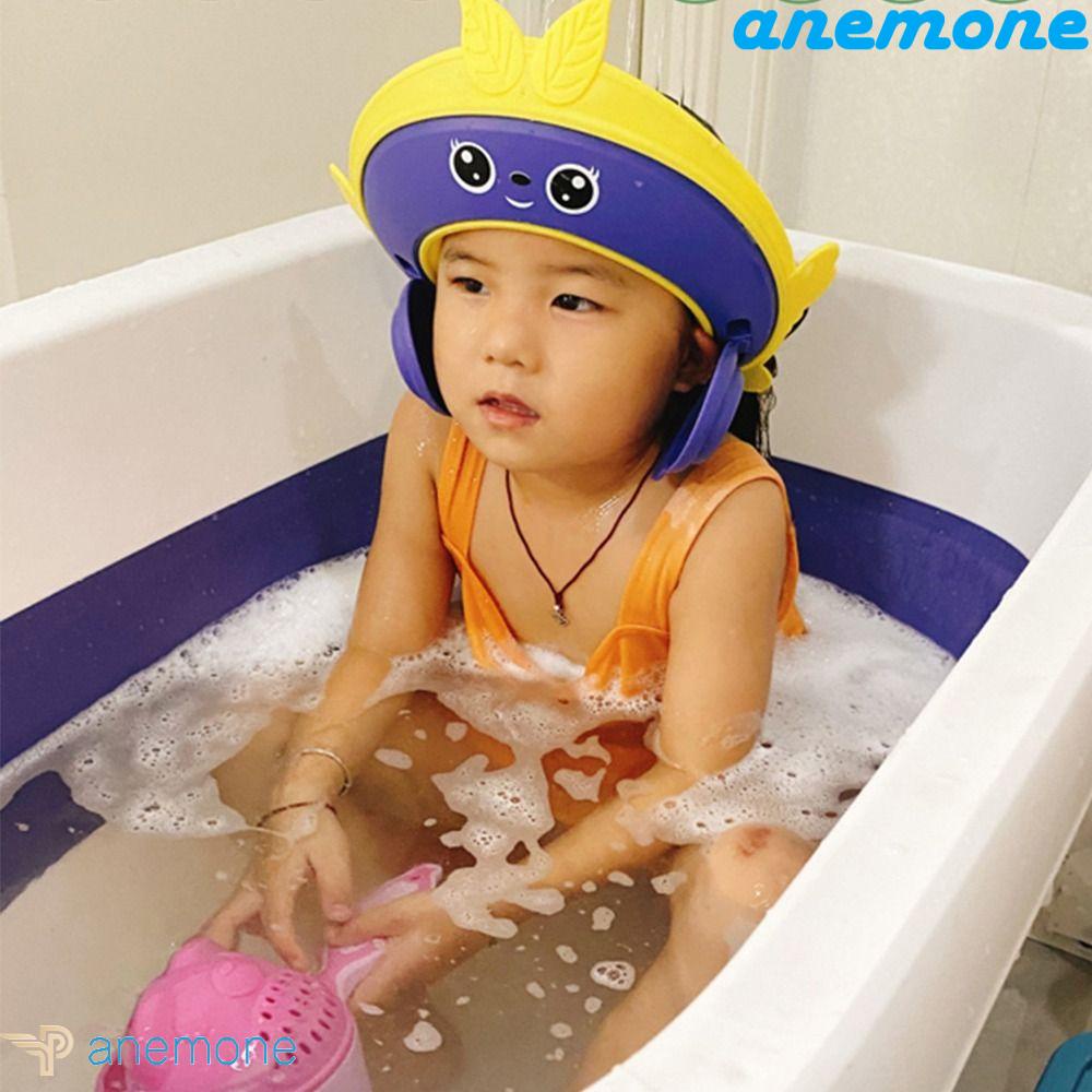 Mũ Tắm Bảo Vệ Đầu An Toàn Chống Nước In Hình Thú Hoạt Hình Cho Trẻ Em