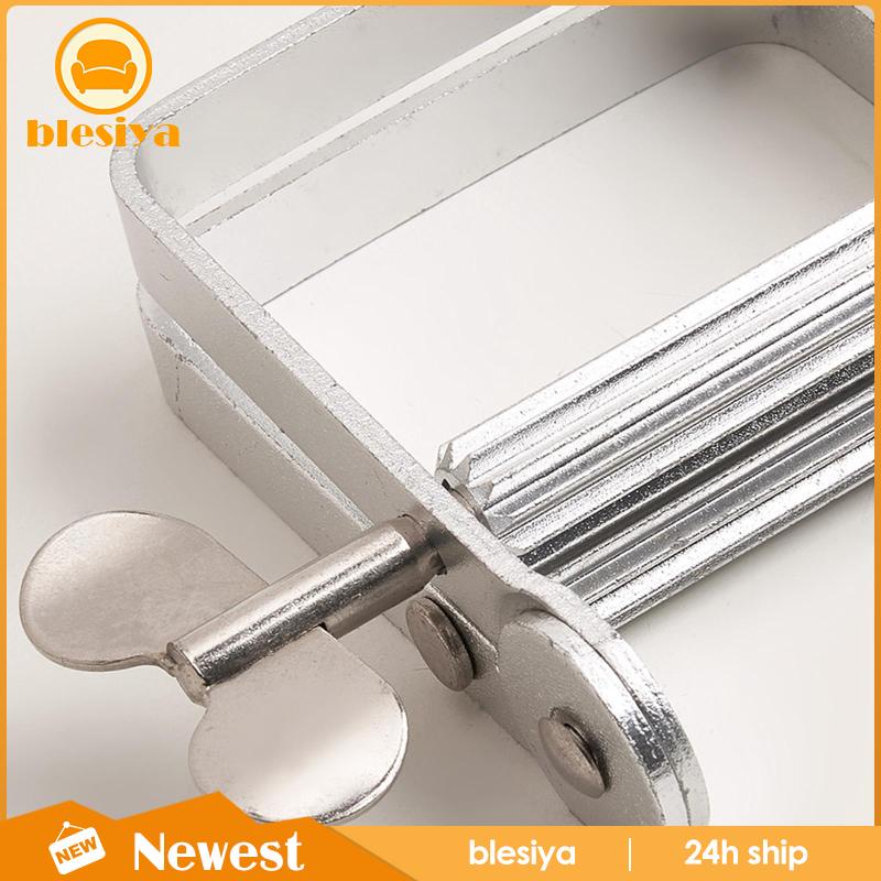 [Blesiya] Dụng Cụ Lăn Ép Kem Đánh Răng Di Động Bằng Kim Loại Cho Họa Sĩ Cà Chua