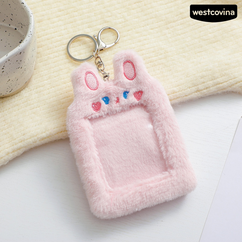 [COD]♪Ví Đựng Thẻ ID Bằng Vải Bông Nhiều Màu Sắc Dễ Thương