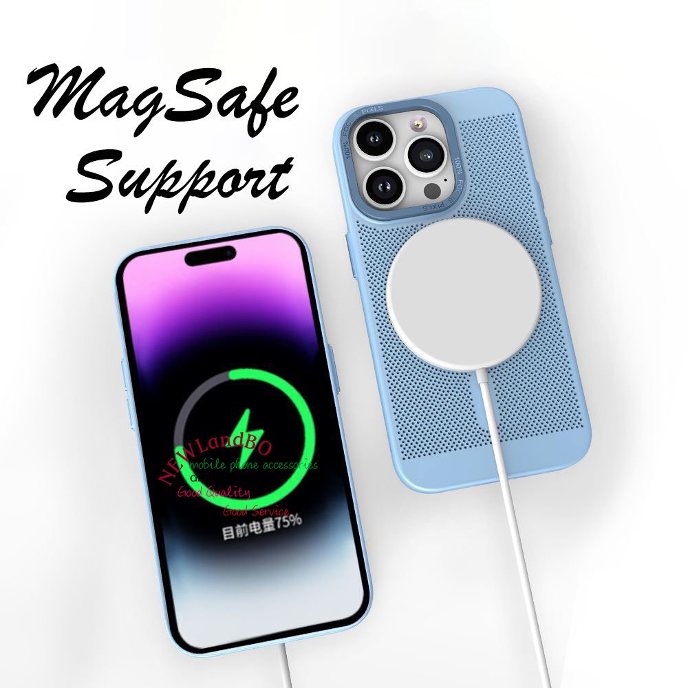 Ốp Điện Thoại Nam Châm Làm Mát Dành Cho iPhone 14 13 12 11 Pro max