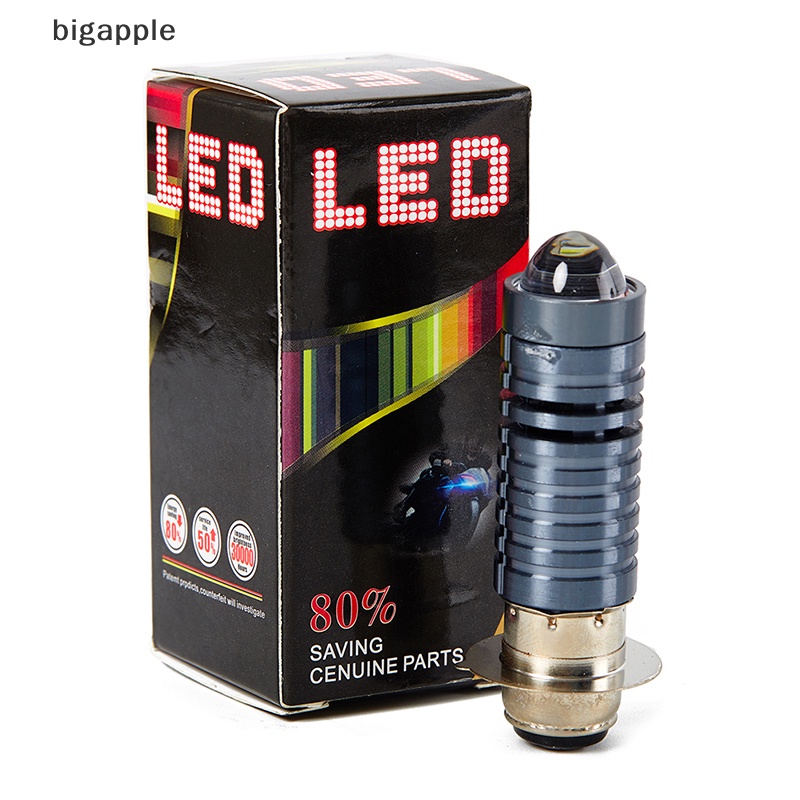 1 Đèn Pha Led H4 BA20D Hai Màu 3000K 6000K Ánh Sáng Cao / Thấp Cho Xe Máy Scooter ATV