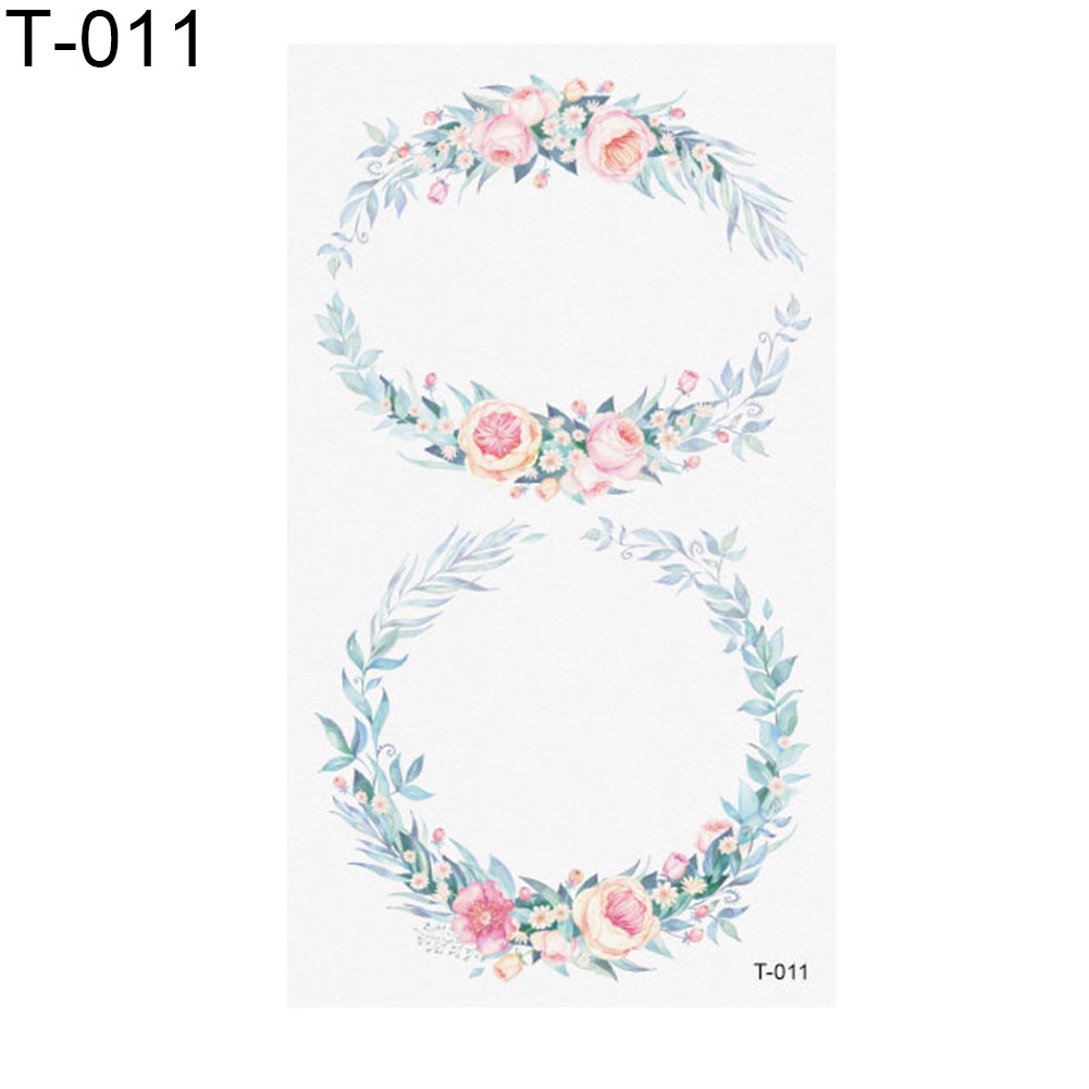 Hình Xăm Dán Tạm Thời Hình Lá Phong / Cáo / Hươu Chống Nước Thời Trang