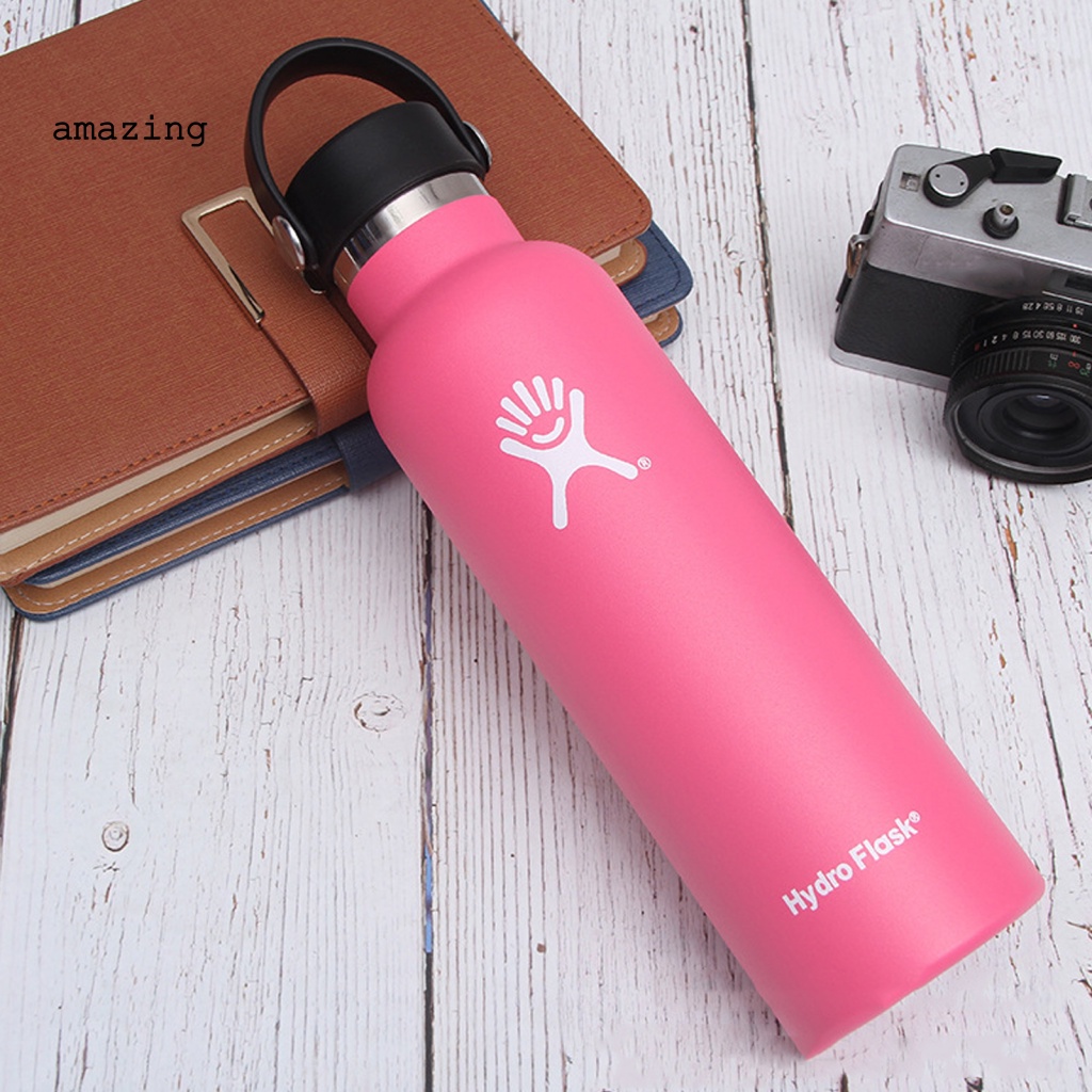 Bình Nước Giữ Nhiệt Bằng Thép Không Gỉ Có Tay Cầm 621ml