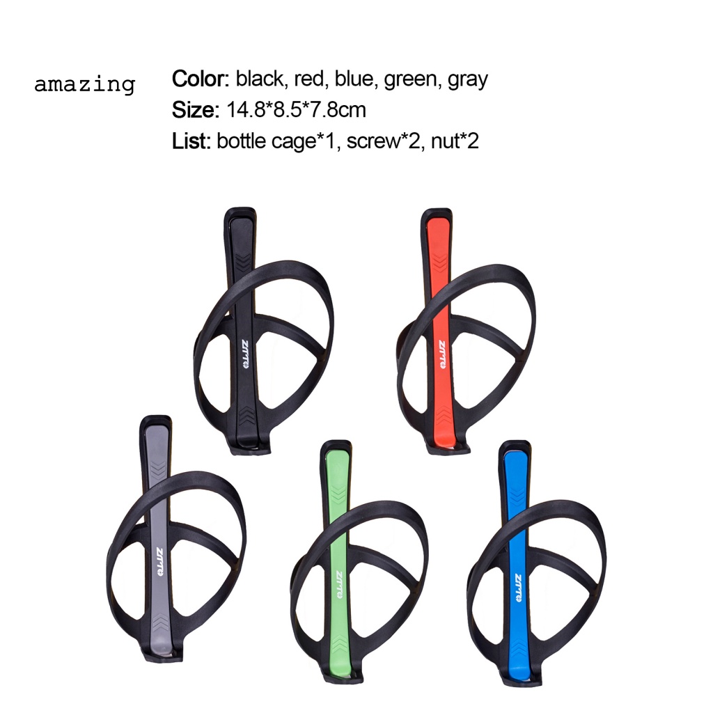 Giá Đỡ Bình Nước Bằng Nylon Màu Sắc Tươi Sáng Cho Xe Đạp / Mô Tô