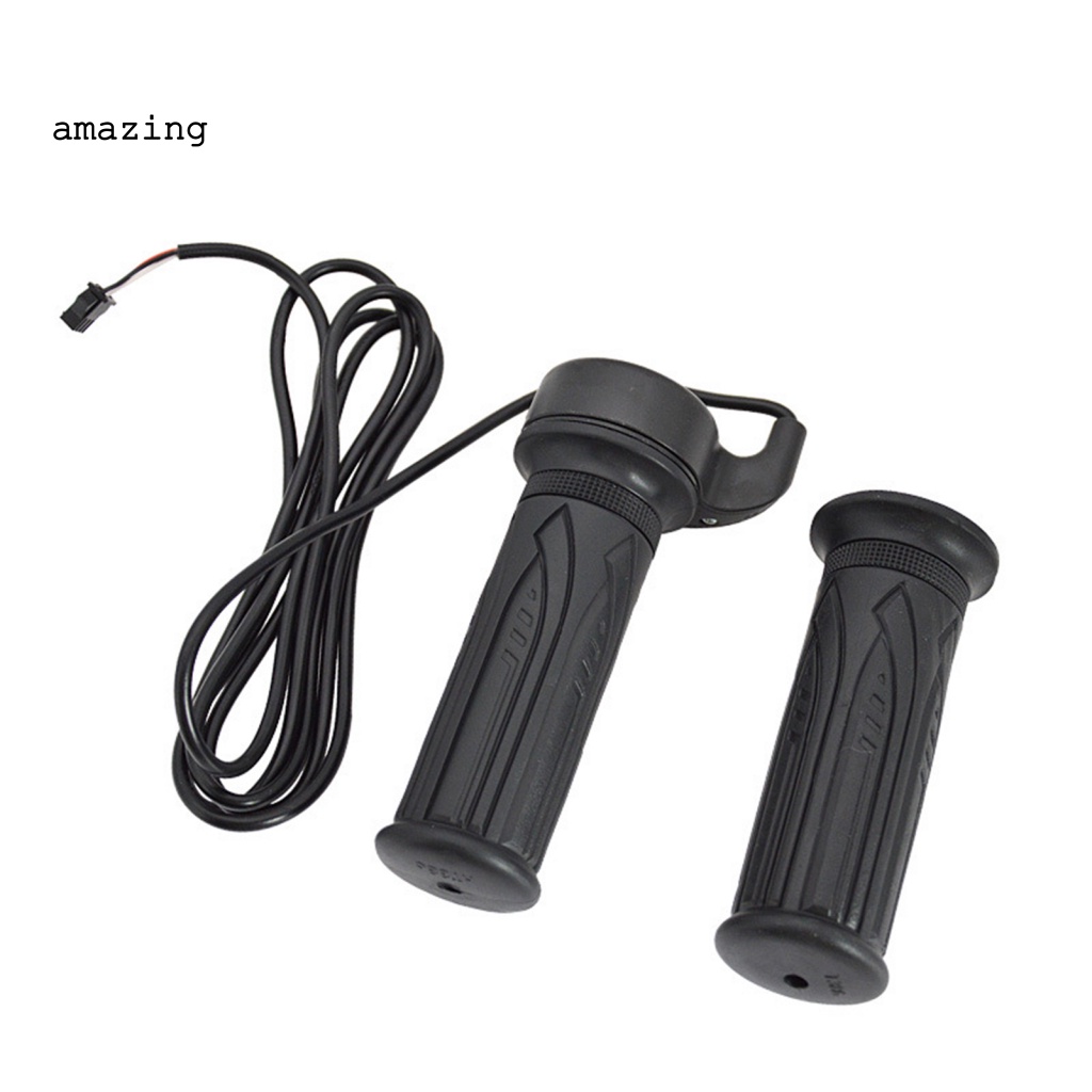 1 Cặp Bọc Tay Lái Xe Đạp Điện Bằng Cao Su Gọn Nhẹ Chống Trượt