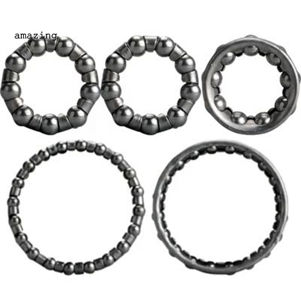 Bộ 2 Phụ Kiện Hạt Màu Bạc Gắn Phía Trước Xe Đạp Chắc Chắn Sturdy