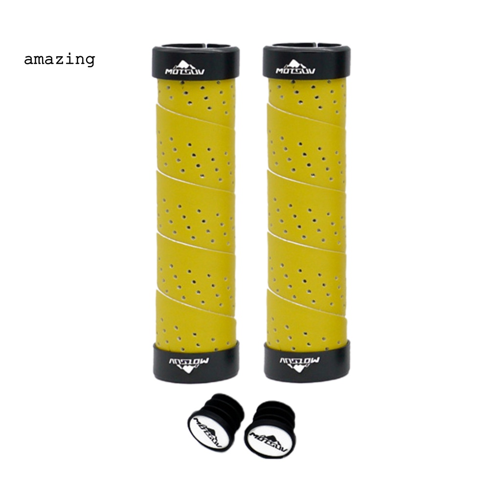 1 Cặp Vỏ Bọc Tay Lái Xe Đạp Bằng EVA Mềm Mại Thấm Hút Mồ Hôi