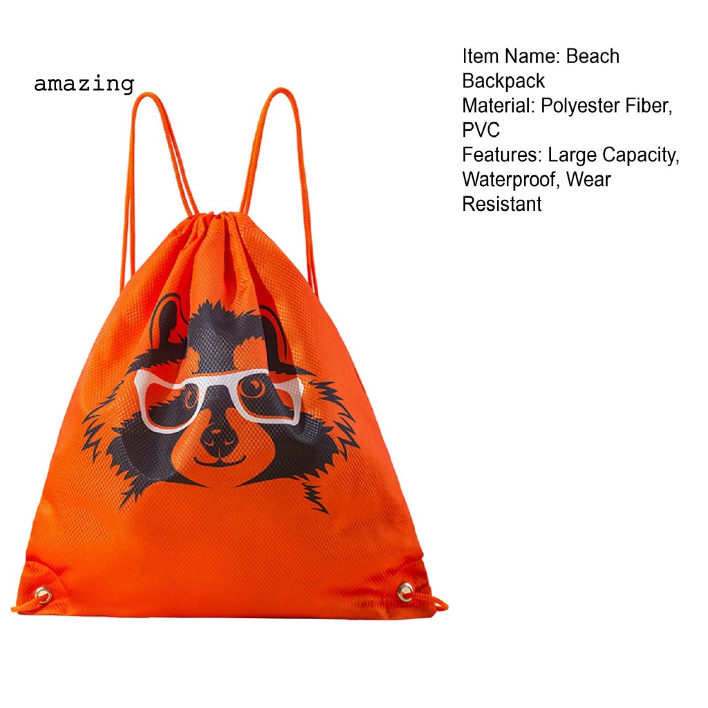 Túi Đựng Đồ Bơi Hai Lớp Chống Mài Mòn In Họa Tiết Hoạt Hình