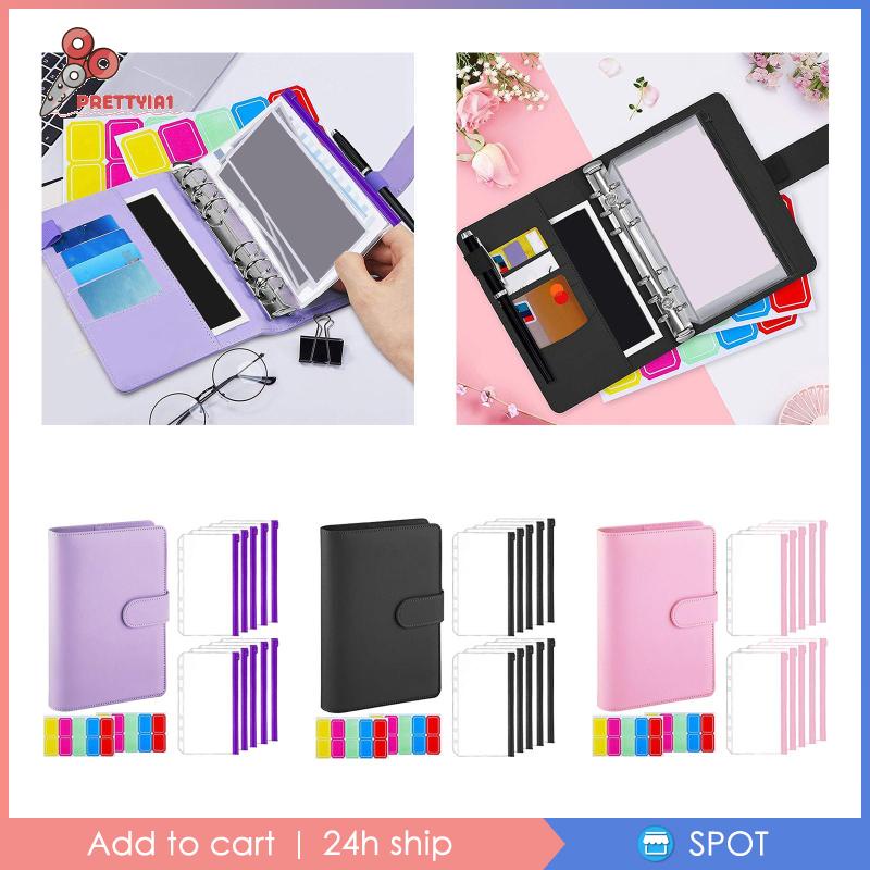 [Prettyia1] Kế Hoạch Tiền Giấy Chống Thấm Nước Để Theo Dõi Tạp Chí Tài chính