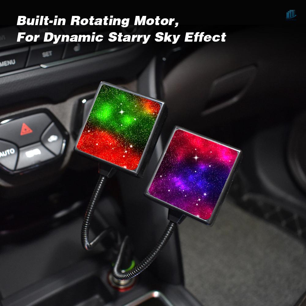 Đèn Ngủ USB Ánh Sáng Ban Đêm 3 Chế Độ Cho Xe Hơi