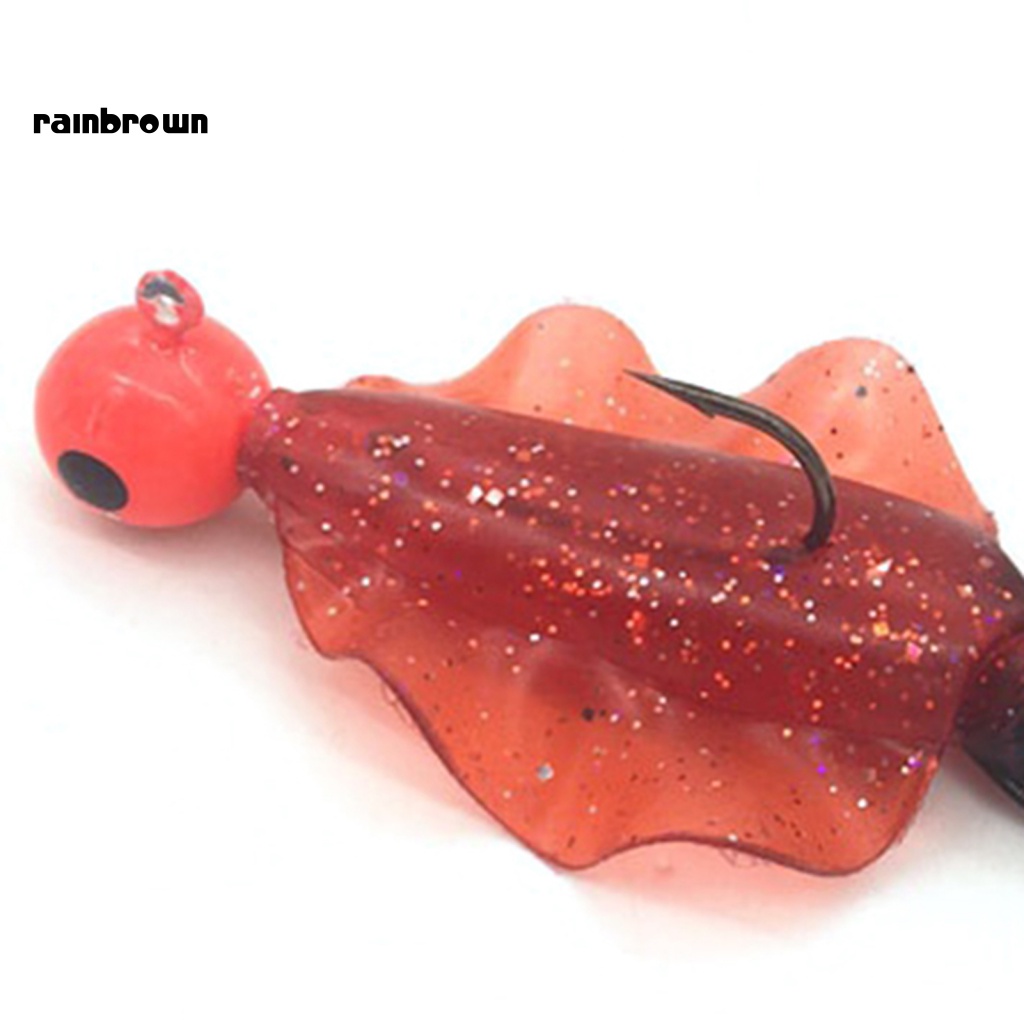 Mồi Câu Cá Giả Hình Bạch Tuộc Dạ Quang 13cm 25g Không Dễ Vỡ Tự Nhiên