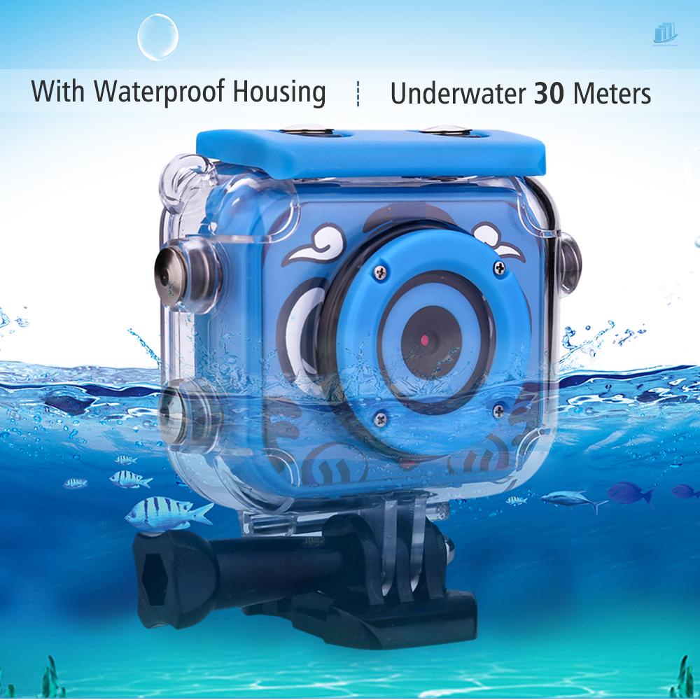 Máy Ảnh Kỹ Thuật Số Chạy Pin Lithium 1080P 12MP 30M Thông Minh Cho Trẻ Em