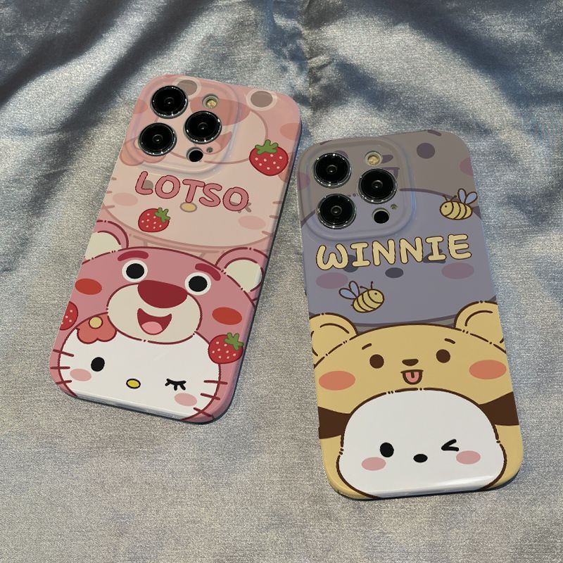 Ốp Điện Thoại Cứng In Hình Hello Kitty Cho Apple Iphone 13iPhone 14 Plus Xs xr 12 ZDAM